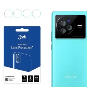 3mk Lens Protection pro Vivo X80 / Sklo na fotoaparát / hybridní sklo / 7H / 0,16 mm / 4 ks