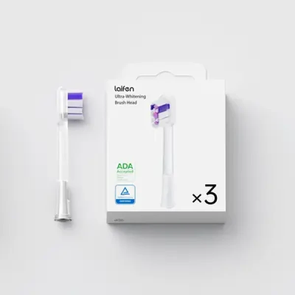 Laifen Náhradní hlavice 2.0 Ultra-Whitening 3ks, transparentní (6976973856156)