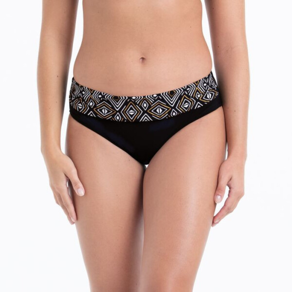 Dámské plavkové kalhotky Chiara Bottom kalhotky 8447-0 černo/zlatá - Anita Classix 38