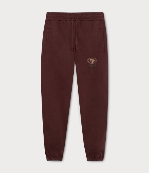 Lobster & Lemonade Pánské tepláky San Francisco 49ers NFL L&L '06 Classics Sweatpants Maroon Velikost: S