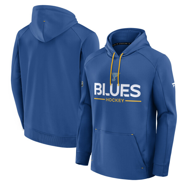 Fanatics Pánská mikina St. Louis Blues NHL Authentic Pro Rink Poly Fleece POH Velikost: M