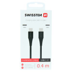 Swissten Kabel USB-C / USB-C 0,4 M B