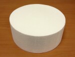 Dortisimo Polystyrenová maketa kruh 8 cm (výška 10 cm)