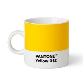 Pantone Hrnek Espresso - Yellow 012