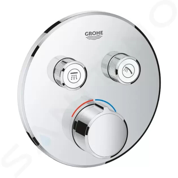 GROHE - SmartControl Baterie pod omítku, 2 výstupy, chrom 29145000