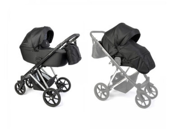 Dada Prams Apus 2v1 Special Edition JetBlack / kočárek / od narození (AP1SDD)