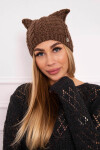 Fleecová čepice Rabbid K237 cappuccino UNI