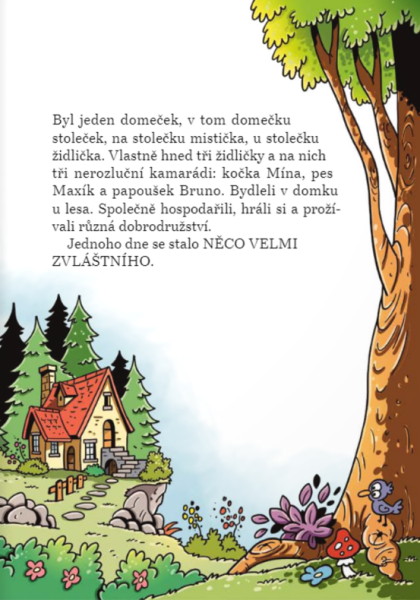 První čtení: Mína Maxík letí balónem