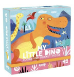 LONDJI Kapesní puzzle Můj kamarád Dinosaurus - 24 pcs