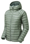 Dámská péřová bunda Montane Anti-freeze Hoodie pale sage