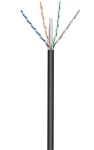 MicroConnect CAT6 U/UTP SOLID OUTDOOR 100m černá / PE (KAB023-100)