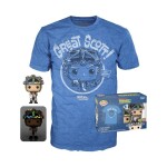 Funko POP &amp; Tee: Back To The Future - Doctor w/Helmet (velikost trička L)