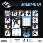 JF Turner Kalendář Utah Mammoth NHL 2027 Wall Calendar