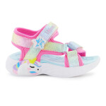 Sandály Skechers S-Lights Unicorn Dreams Sandal-Majestic Bliss Jr 302682N-PKMT 21