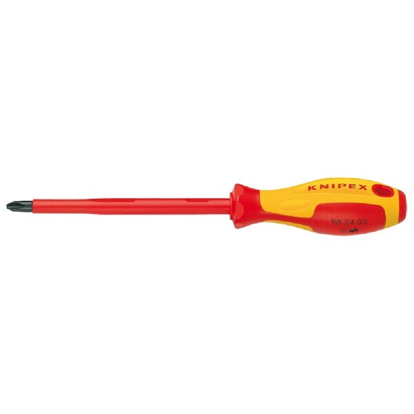 Šroubovák křížový PH 0 izolovaný 1000 V Knipex 982400