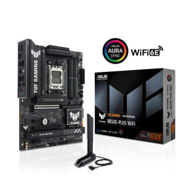 ASUS MB Sc AM5 TUF GAMING B650E-PLUS WIFI, AMD B650, 4xDDR5, 1xDP, 1xHDMI, WiFi EDF_1887635