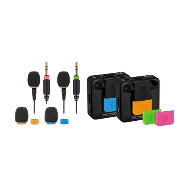 Rode COLORS 2 / Sada barevných označení pro Wireless GO a GO II / doprodej (COLORS 2)
