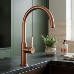 REA - Kuchyňská baterie Rivo Brush Copper REA-B9344