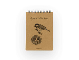 Eko blok z recy papíru M - Sýkora