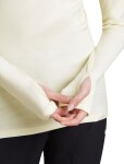 Dámské merino triko s dlouhým rukávem, 1/2 zip ICEBREAKER Wmns 300 MerinoFinePolar LS Half Zip, Undyed velikost: L