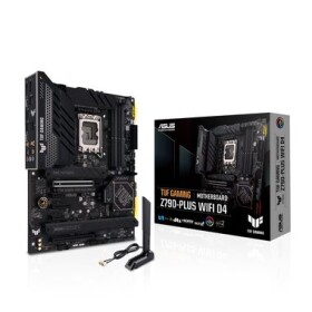 ASUS TUF GAMING Z790-PLUS WIFI D4 / Z790 / LGA 1700 / 4x DDR4 / PCIEx16 / 1x 2.5GLAN / Wi-Fi / ATX (90MB1CR0-M0EAY0)