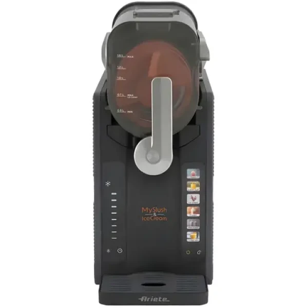 Ariete MySlush IceCream 655 nerez / Výrobník zmrzliny a ledové tříště / Dotykový displej / 200 W (100002202269)
