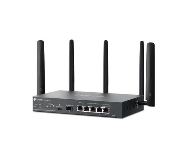 TP-Link ER706W-4G OMADA VPN 4G+Cat6 router (AX3000,1xSFP WAN/LAN,1xGbEWAN,4xGbELAN/WAN,2xnanoSIM) EDF_438993