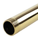 REA - Prodlužovací adaptér pro vanový/ sprchový set zlatá 50cm REA-K0890