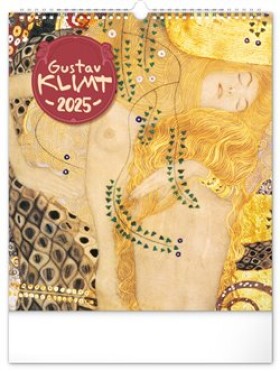 Nástěnný kalendář Gustav Klimt 2025