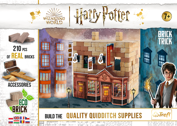 BRICK TRICK Harry Potter: Prvotřídní potřeby pro famfrpál M 210 dílů