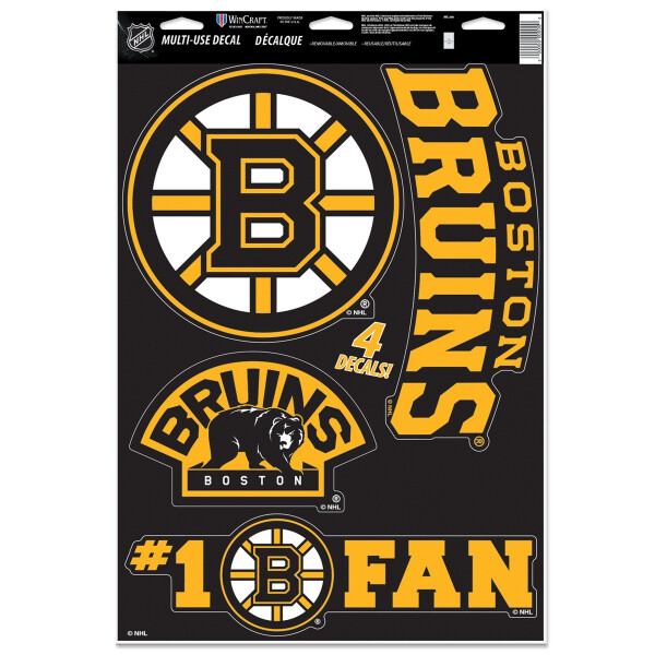 Wincraft Samolepka Boston Bruins NHL Multi-Use Set (4 ks)% 1 ks