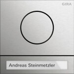 GIRA 5565920 Dveřní modul nerezová ocel