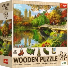 TREFL Wood Craft Origin Dřevěné puzzle Central Park, New York