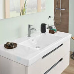 VILLEROY & BOCH - Subway 2.0 Umyvadlo nábytkové 1000x470 mm, s přepadem, otvor pro baterii, CeramicPlus, alpská bílá 71751GR1