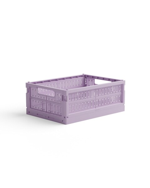 Skládací přepravka midi Made Crate - lilac