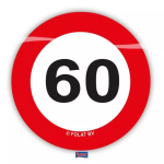 Konfety na stůl Dopravní značka 60 let 48 ks