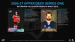 Hokejové karty NHL 2026-27 Upper Deck Series 1 Hockey Blaster Box