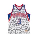 Mitchell & Ness Pánský dres Philadelphia 76ers NBA Allen Iverson #3 Doodle Swingman Velikost: S
