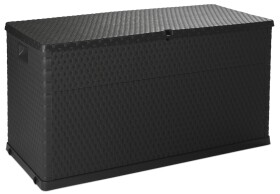 TOOMAX RATTAN zahradní plastový úložný box 420 L - grafit