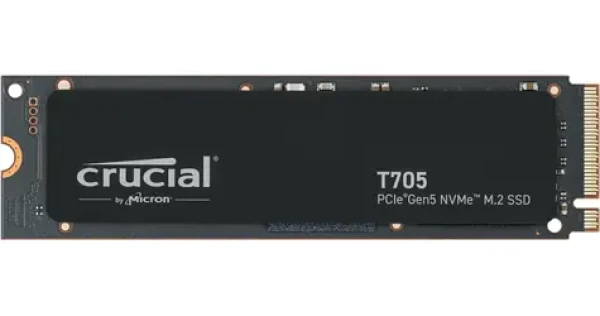 Crucial T705 2TB / M.2 SSD 2280 / PCIe 5.0 / 3D NAND TLC / R:14500MBs / W:12700MBs / 5y (CT2000T705SSD3)