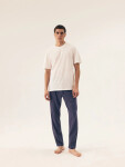 Pánské pyžamové kalhoty Mode 43030 dark blue - HENDERSON tmavě modrá XL