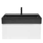 Koupelnová skříňka s umyvadlem SAT B-WAY 79x30x45 cm bílá lesk BWAY80WU2BB BWAY80WU2BB