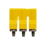 Weidmüller Z-series, Accessories, Cross-connector, For the terminals, No. of poles: 2 ZQV 2.5/2 1608860000-60 žlutá 60 ks