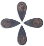 Timber Tones Leather Tones Teardrop Black Leather 4-Pack