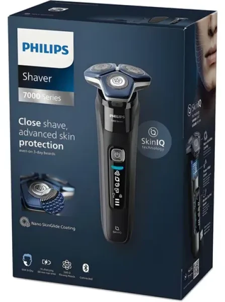 Philips S7886/35 černá / Holicí strojek / mokré a suché holení / Bluetooth / LED displej (S7886/35)