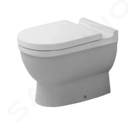 DURAVIT - Starck 3 Stojící WC, zadní odpad, s HygieneGlaze, alpská bílá 0124092000