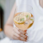 Bella Rose Sklenice na drink Letní pitíčko, čirá barva, sklo, 610 ml