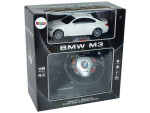 Mamido Auto na dálkové ovládání R/C BMW M3 1:18 se zvukem a světly bílé