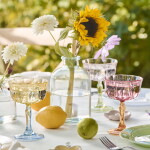 Ib Laursen Skleněná vázička Anna Clear 17 cm, čirá barva