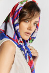 Monnari Šály šátky Dámský vzorovaný šátek Multicolor OS